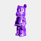 Phantom Purple Bear Sculpture - 50cm