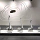 Swan Silver Abstract Steel Sculpture - 80/108cm