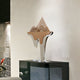 Vista Copper Abstract Steel Sculpture - 66cm