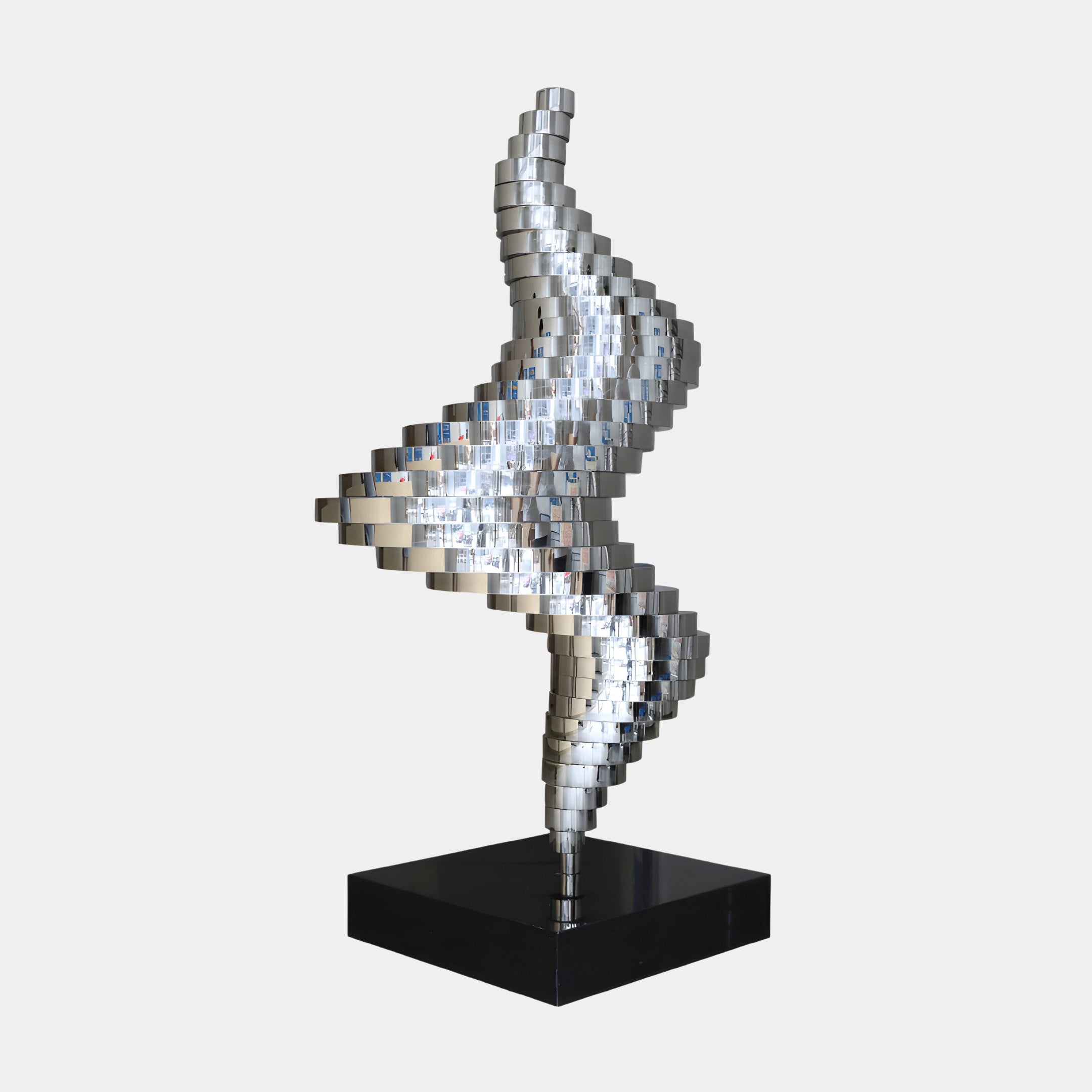 Vortex II Abstract Steel Sculpture - 195cm