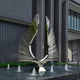 Celestial Rays Steel Outdoor Sculpture - 200cm