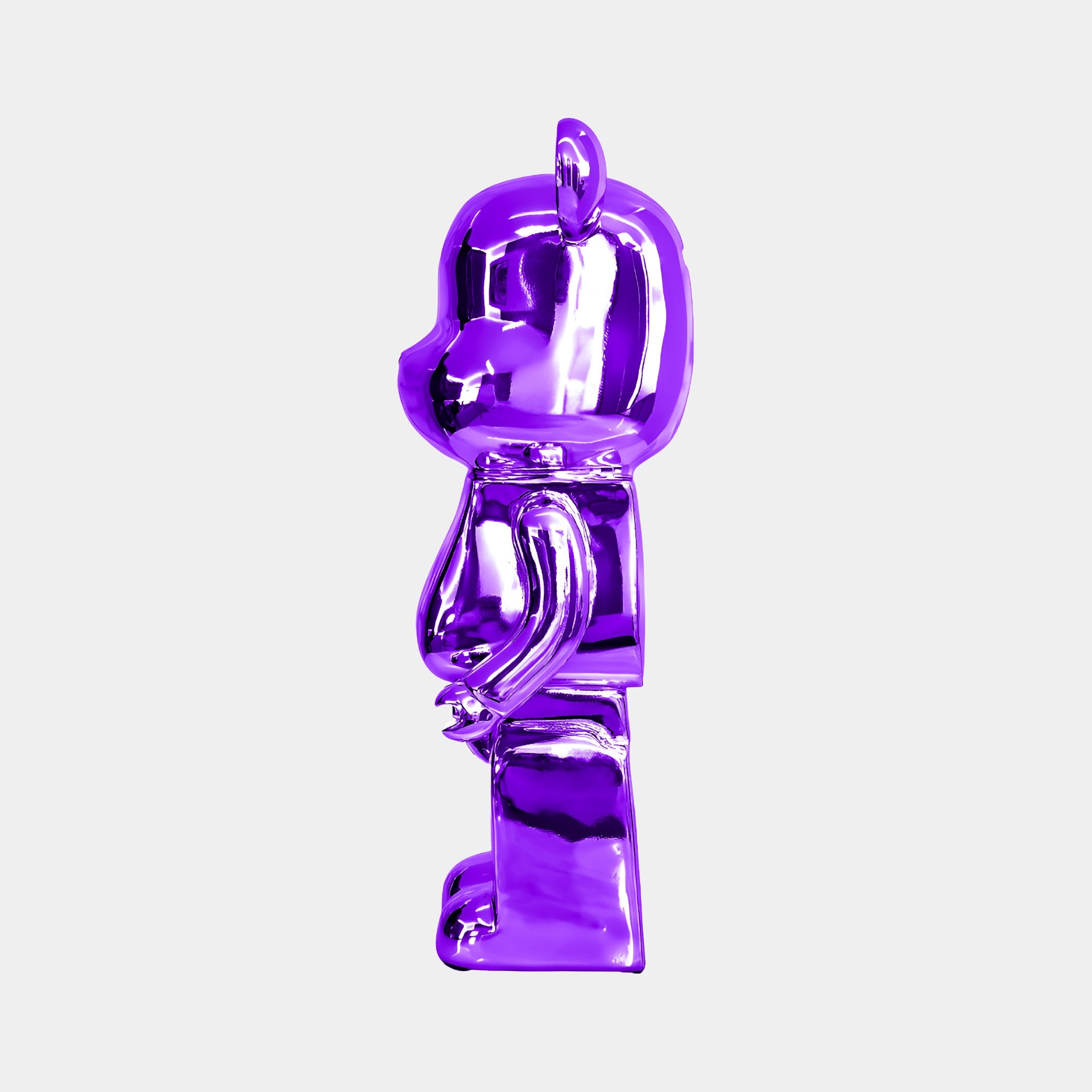 Phantom Purple Bear Sculpture - 50cm